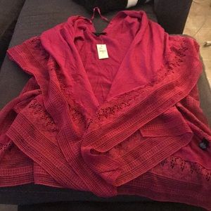 Short sleeve cardigan